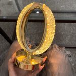 آباژور رومیزی مدل کریستالی 0606
